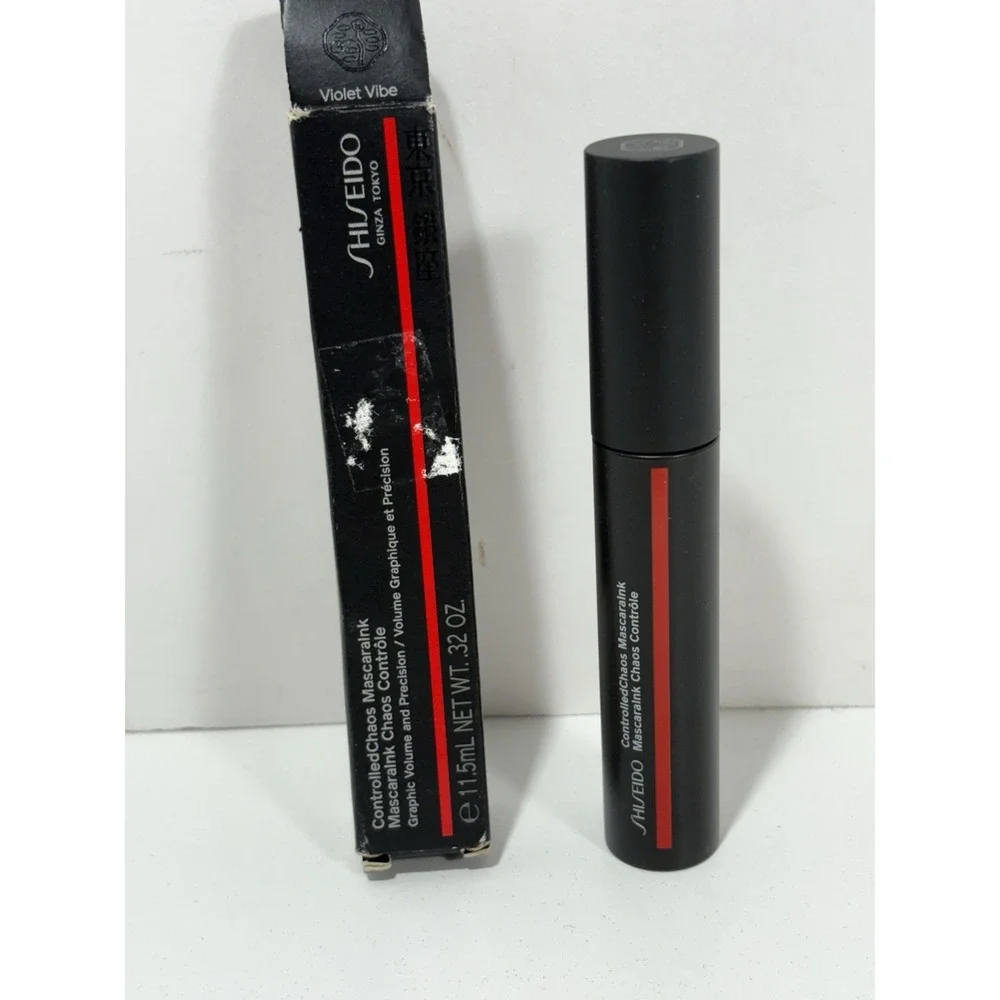 Shiseido ControlledChaos MascaraInk Mascara 03 Vibe Violet. Full Size .32 Oz